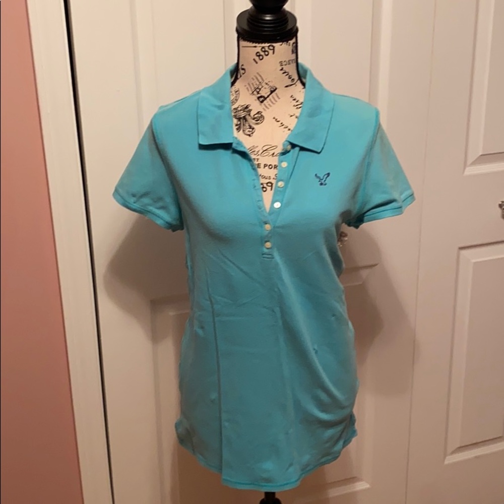 American Eagle Short sleeve collared shirt
